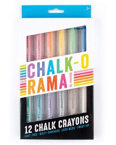   CHALK O RAMA CRAYONS~12 CHALK 