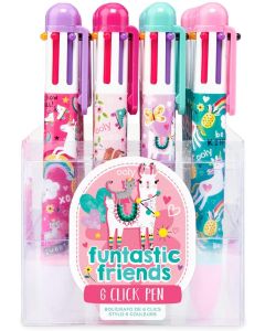   Six Click Pen~Funtastic Friend