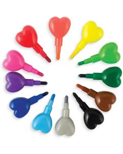   HEART TO HEART~STACKING CRAYON