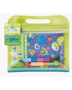 Mini Traveler Coloring & Activity Kit Dinosaurs in Space