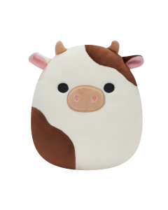 Squishmallow 8 Inch<br>Brown and White Cow