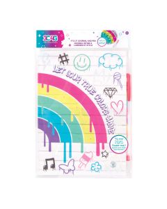 It's Lit! Light-Up Graffiti Journal and Pen Set