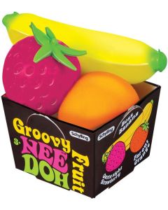NeeDoh Groovy Fruit