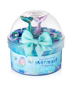 Kawaii Mermaid Frosting Butter Slime-1