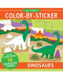 Color by Sticker Dinosaur-3