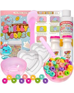 Kawaii Shelly Loops Cereal Slime DIY Kit-4