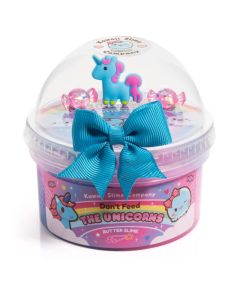 Kawaii Don't Feed the Unicorns Butter Slime-3