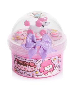 Kawaii Fuzzy Pink Poodle Cloud Slime-1