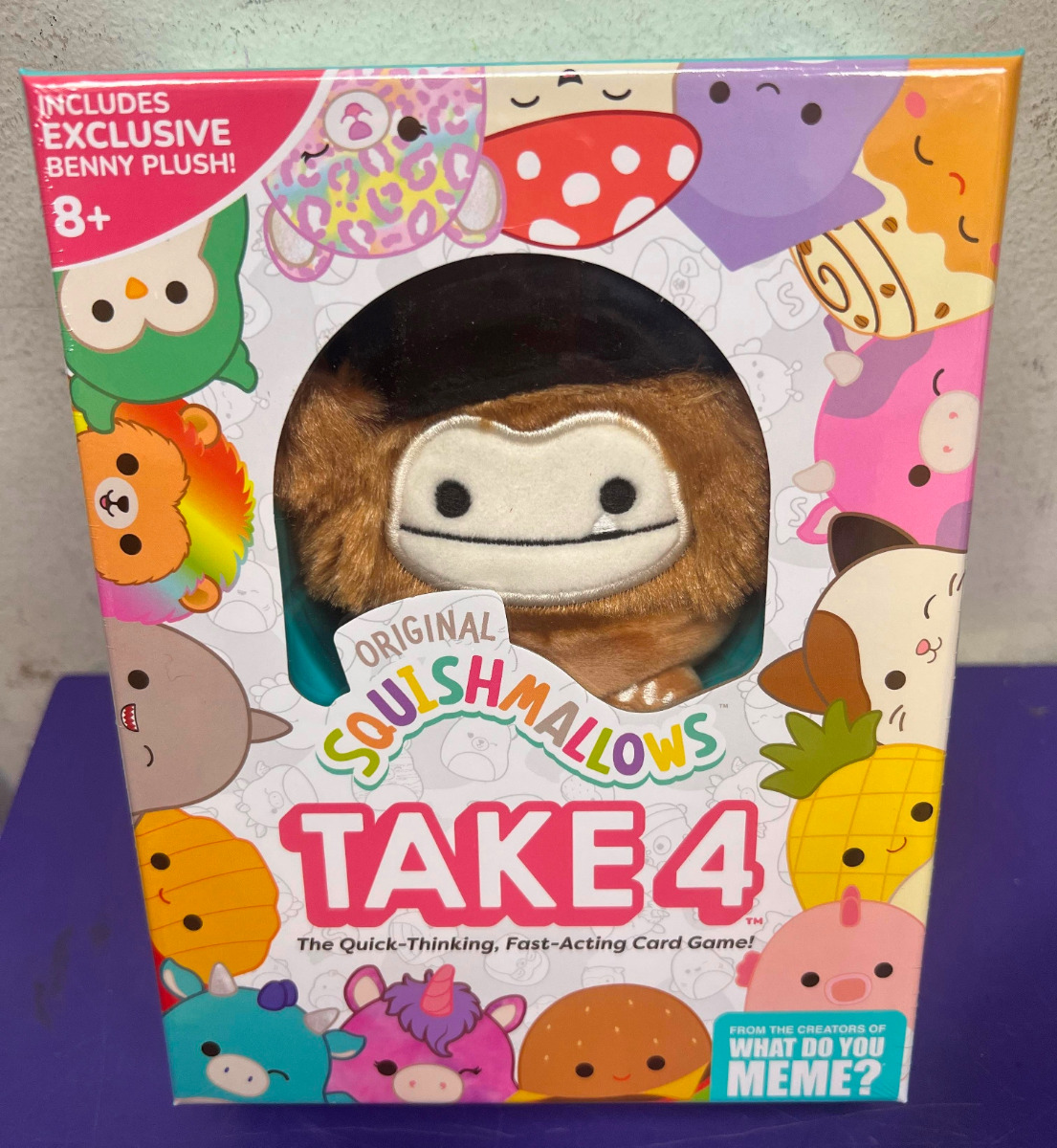 Squishmallows Take 4 Card Game
